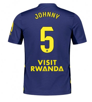 Atletico Madrid Johnny Cardoso #5 Replika Udebanetrøje 2025-26 Kortærmet